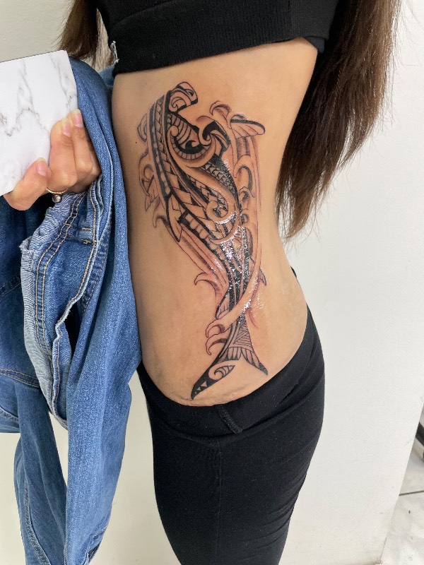 Benson tattoo work at TNT Tattoo Aiea Hawaii — piece 02